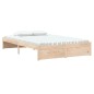vidaXL Massivholzbett 120x190 cm vidaXL Massivholzbett 120x190 cm