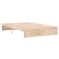 vidaXL Massivholzbett 120x190 cm vidaXL Massivholzbett 120x190 cm