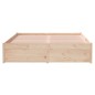 vidaXL Massivholzbett 120x190 cm vidaXL Massivholzbett 120x190 cm