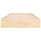 vidaXL Massivholzbett 100x200 cm vidaXL Massivholzbett 100x200 cm