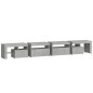 vidaXL TV-Schrank mit LED-Leuchten Betongrau 260x36,5x40 cm vidaXL TV-Schrank mit LED-Leuchten Betongrau 260x36,5x40 cm