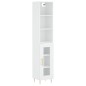 vidaXL Highboard Weiß 34,5x34x180 cm Holzwerkstoff vidaXL Highboard Weiß 34,5x34x180 cm Holzwerkstoff