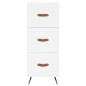 vidaXL Highboard Weiß 34,5x34x180 cm Holzwerkstoff vidaXL Highboard Weiß 34,5x34x180 cm Holzwerkstoff