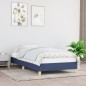 Bettgestell Blau 80x200 cm Stoff Bettgestell Blau 80x200 cm Stoff