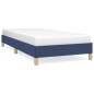 Bettgestell Blau 80x200 cm Stoff Bettgestell Blau 80x200 cm Stoff