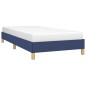 Bettgestell Blau 80x200 cm Stoff Bettgestell Blau 80x200 cm Stoff