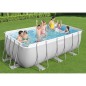 Bestway Power Steel Pool-Set Rechteckig 412x201x122 cm Bestway Power Steel Pool-Set Rechteckig 412x201x122 cm