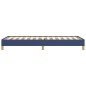 Bettgestell Blau 80x200 cm Stoff Bettgestell Blau 80x200 cm Stoff