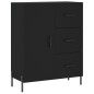 vidaXL Highboard Schwarz 69,5x34x180 cm Holzwerkstoff vidaXL Highboard Schwarz 69,5x34x180 cm Holzwerkstoff