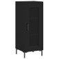 vidaXL Highboard Schwarz 34,5x34x180 cm Holzwerkstoff vidaXL Highboard Schwarz 34,5x34x180 cm Holzwerkstoff