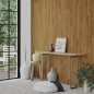 vidaXL Wandpaneele Holzoptik Braun PVC 4,12 m²