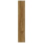 vidaXL Wandpaneele Holzoptik Braun PVC 4,12 m²