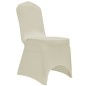 vidaXL Stretch-Stuhlhussen 12 Stk. Creme vidaXL Stretch-Stuhlhussen 12 Stk. Creme
