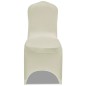 vidaXL Stretch-Stuhlhussen 12 Stk. Creme vidaXL Stretch-Stuhlhussen 12 Stk. Creme