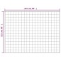 vidaXL Gewichtsdecke Grau 152x203 cm 7 kg Stoff vidaXL Gewichtsdecke Grau 152x203 cm 7 kg Stoff