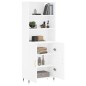 vidaXL Highboard Weiß 69,5x34x180 cm Holzwerkstoff vidaXL Highboard Weiß 69,5x34x180 cm Holzwerkstoff