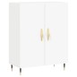 vidaXL Highboard Weiß 69,5x34x180 cm Holzwerkstoff vidaXL Highboard Weiß 69,5x34x180 cm Holzwerkstoff