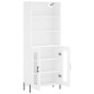 vidaXL Highboard Weiß 69,5x34x180 cm Holzwerkstoff vidaXL Highboard Weiß 69,5x34x180 cm Holzwerkstoff