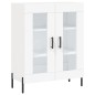 vidaXL Highboard Weiß 69,5x34x180 cm Holzwerkstoff vidaXL Highboard Weiß 69,5x34x180 cm Holzwerkstoff