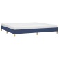 Bettgestell Blau 200x200 cm Stoff Bettgestell Blau 200x200 cm Stoff