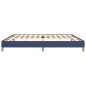 Bettgestell Blau 200x200 cm Stoff Bettgestell Blau 200x200 cm Stoff