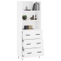 vidaXL Highboard Weiß 69,5x34x180 cm Holzwerkstoff vidaXL Highboard Weiß 69,5x34x180 cm Holzwerkstoff