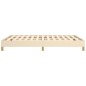 vidaXL Bettgestell Creme 160x200 cm Stoff vidaXL Bettgestell Creme 160x200 cm Stoff
