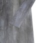 vidaXL PVC Laminat Dielen Selbstklebend 5,21 m² 2 mm Glänzendes Grau vidaXL PVC Laminat Dielen Selbstklebend 5,21 m² 2 mm Glänzendes Grau
