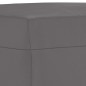vidaXL 3-tlg. Sofagarnitur mit Kissen Grau Kunstleder vidaXL 3-tlg. Sofagarnitur mit Kissen Grau Kunstleder