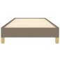 Bettgestell Taupe 80x200 cm Stoff Bettgestell Taupe 80x200 cm Stoff