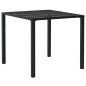 vidaXL 3-tlg. Bistro-Set Stahl Schwarz vidaXL 3-tlg. Bistro-Set Stahl Schwarz