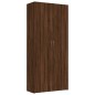 vidaXL Schuhschrank Braun Eichen-Optik 80x35,5x180 cm Holzwerkstoff vidaXL Schuhschrank Braun Eichen-Optik 80x35,5x180 cm Holzwerkstoff