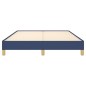 Bettgestell Blau 140x200 cm Stoff Bettgestell Blau 140x200 cm Stoff