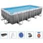 Bestway Pool-Set Power Steel Rechteckig 549x274x122 cm Bestway Pool-Set Power Steel Rechteckig 549x274x122 cm