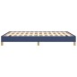 Bettgestell Blau 140x200 cm Stoff Bettgestell Blau 140x200 cm Stoff