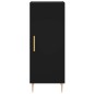 vidaXL Highboard Schwarz 34,5x34x180 cm Holzwerkstoff vidaXL Highboard Schwarz 34,5x34x180 cm Holzwerkstoff