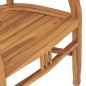 vidaXL 5-tlg. Garten-Essgruppe Massivholz Teak vidaXL 5-tlg. Garten-Essgruppe Massivholz Teak