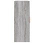 vidaXL Wandschränke 2 Stk. Grau Sonoma Holzwerkstoff vidaXL Wandschränke 2 Stk. Grau Sonoma Holzwerkstoff