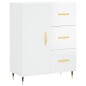 vidaXL Highboard Hochglanz-Weiß 69,5x34x180 cm Holzwerkstoff vidaXL Highboard Hochglanz-Weiß 69,5x34x180 cm Holzwerkstoff