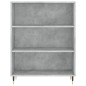 vidaXL Highboard Betongrau 69,5x32,5x180 cm Holzwerkstoff vidaXL Highboard Betongrau 69,5x32,5x180 cm Holzwerkstoff