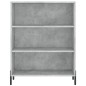 vidaXL Highboard Betongrau 69,5x32,5x180 cm Holzwerkstoff vidaXL Highboard Betongrau 69,5x32,5x180 cm Holzwerkstoff