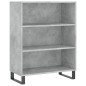 vidaXL Highboard Betongrau 69,5x32,5x180 cm Holzwerkstoff vidaXL Highboard Betongrau 69,5x32,5x180 cm Holzwerkstoff