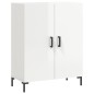 vidaXL Highboard Hochglanz-Weiß 69,5x34x180 cm Holzwerkstoff vidaXL Highboard Hochglanz-Weiß 69,5x34x180 cm Holzwerkstoff
