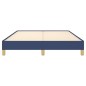 Bettgestell Blau 140x190 cm Stoff