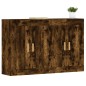 vidaXL Wandschränke 2 Stk. Räuchereiche Holzwerkstoff vidaXL Wandschränke 2 Stk. Räuchereiche Holzwerkstoff