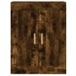 vidaXL Wandschränke 2 Stk. Räuchereiche Holzwerkstoff vidaXL Wandschränke 2 Stk. Räuchereiche Holzwerkstoff