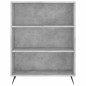 vidaXL Highboard Betongrau 69,5x32,5x180 cm Holzwerkstoff vidaXL Highboard Betongrau 69,5x32,5x180 cm Holzwerkstoff