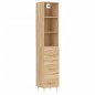vidaXL Highboard Sonoma-Eiche 34,5x34x180 cm Holzwerkstoff vidaXL Highboard Sonoma-Eiche 34,5x34x180 cm Holzwerkstoff