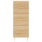 vidaXL Highboard Sonoma-Eiche 34,5x34x180 cm Holzwerkstoff vidaXL Highboard Sonoma-Eiche 34,5x34x180 cm Holzwerkstoff