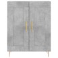 vidaXL Highboard Betongrau 69,5x34x180 cm Holzwerkstoff vidaXL Highboard Betongrau 69,5x34x180 cm Holzwerkstoff